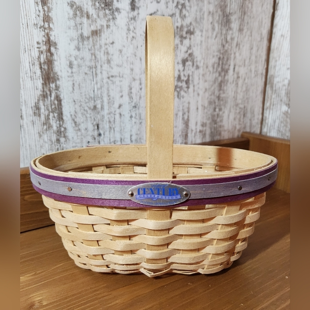 Longaberger VintageCentury Celebration Hostess Basket Easter Wedding Flower Girl